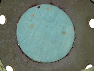 Tampon amortisseur sommital.