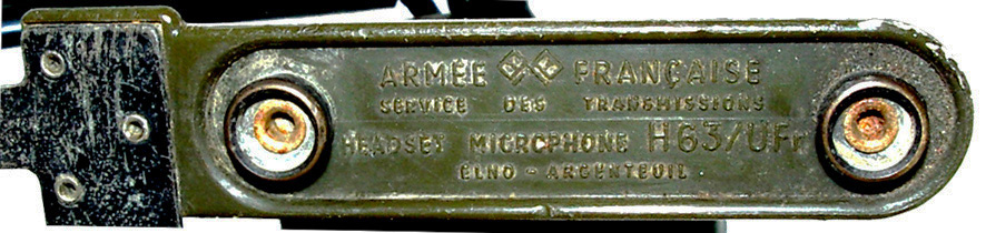 Support à pression du micro H63/U. Support à pression du micro H63/U.