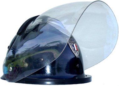 Visière bulle. Visière bulle.