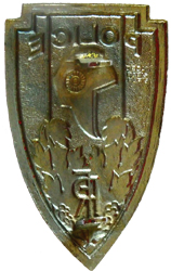 Sûreté Nationale, revers. Sûreté Nationale, revers.