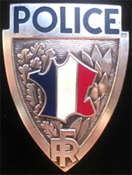 Police Nationale, envers. Police Nationale, envers.