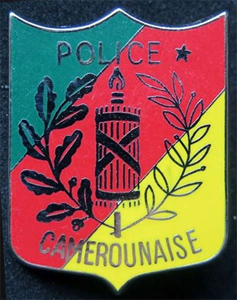 Insigne de la police camerounaise. Insigne de la police camerounaise.