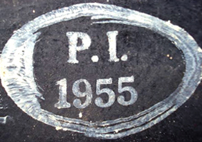 P.I. 1955. P.I. 1955.