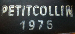 PETITCOLLIN 1976. PETITCOLLIN 1976.
