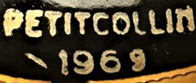 PETITCOLLIN 1969. PETITCOLLIN 1969.