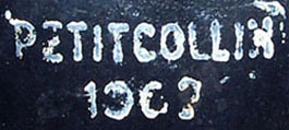 PETITCOLLIN 1963. PETITCOLLIN 1963.