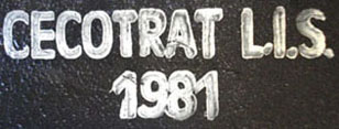 CECOTRAT L.I.S. 1981. CECOTRAT L.I.S. 1981.