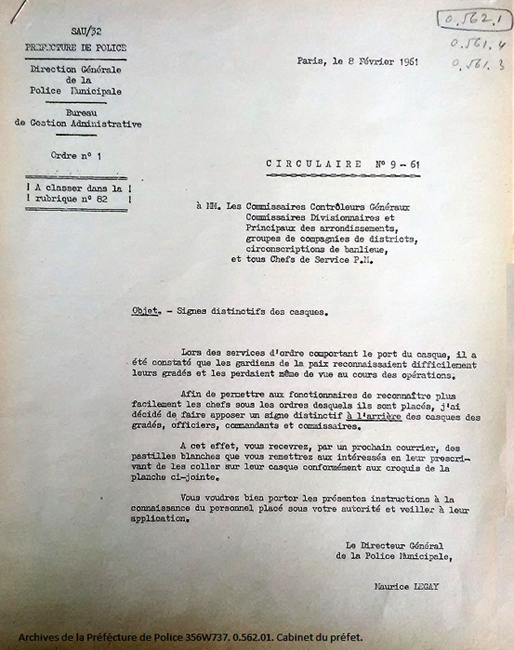 Circulaire 9-61 du 8 février 1961. Circulaire N° 9-61 du 8 février 1961.