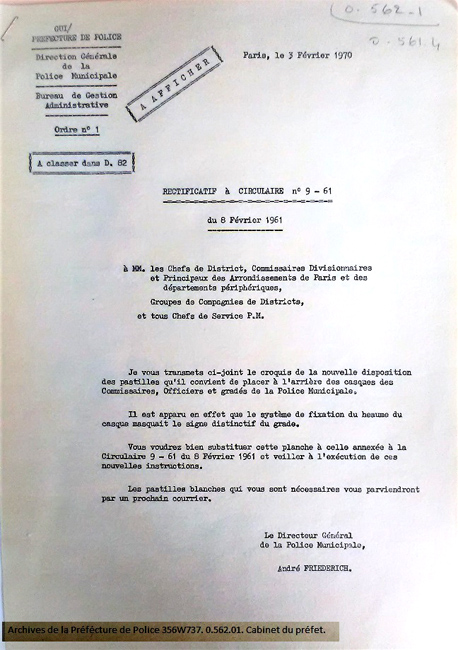 Rectificatif du 3 février 1970. Rectificatif du 3 février 1970.