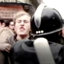 Officier de paix principal, mai 1968. Officier de paix principal, mai 1968.