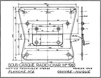 Notice n° 28-36 de février 1968; Couvre-nuque.