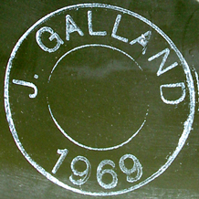 Ets J. Galland, 1969 en rilsan.