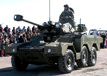 Argentine : Panhard ERC 90.