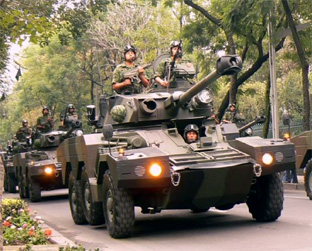 Mexique : Panhard ERC 90.