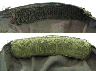 Fixation du renfort frontal.