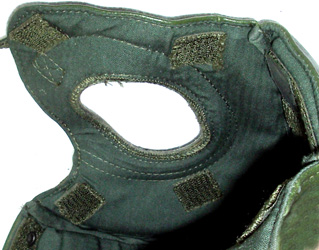 Vue intérieure du flasque gauche.