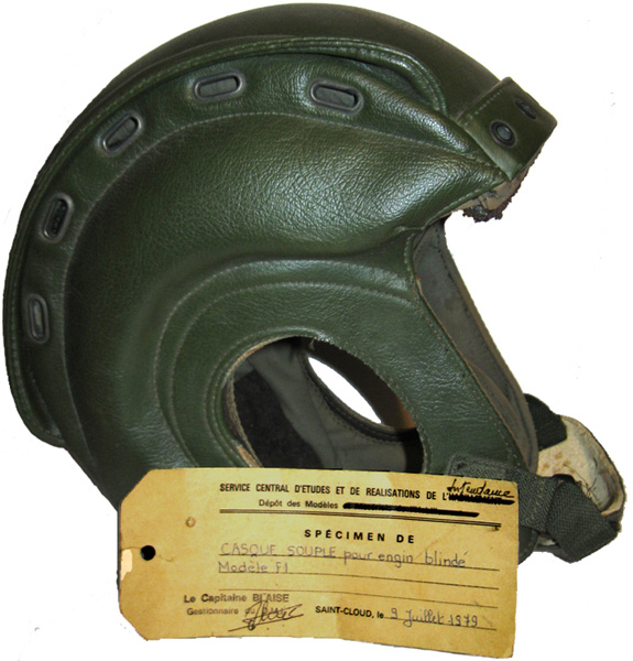 Modèle déposé auprès du service de l'intendance.