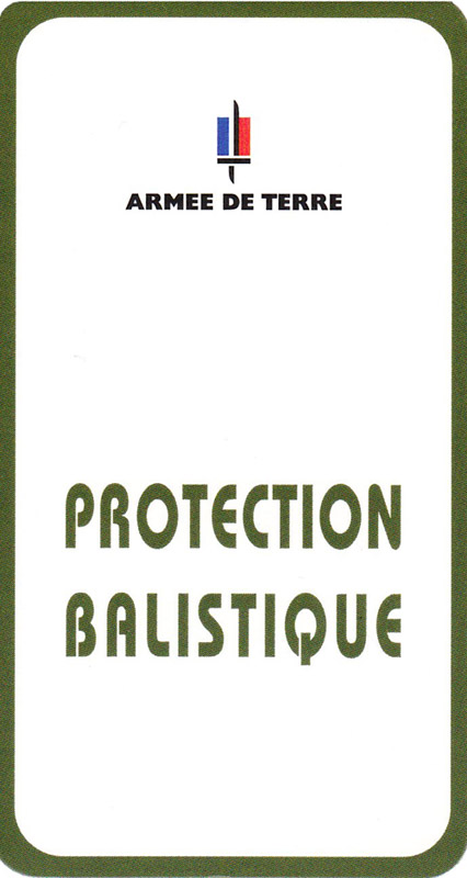 Fascicule du S.C.E.R.C.A.T. - Arm&eacute;e de terre.