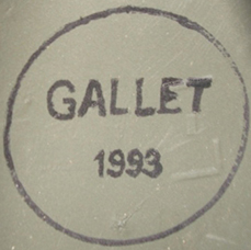 Gallet, marquage manuel en 1992 et 1993. Gallet, marquage manuel en 1992 et 1993.