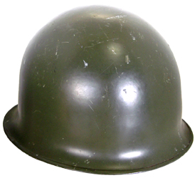 Peinture lisse vert armée.