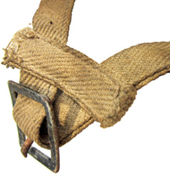 Sangles latérales en web.