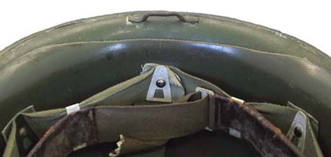 Amputation du rebord arrière, vue intérieure.