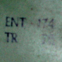 Marquage ENT-174 1976.