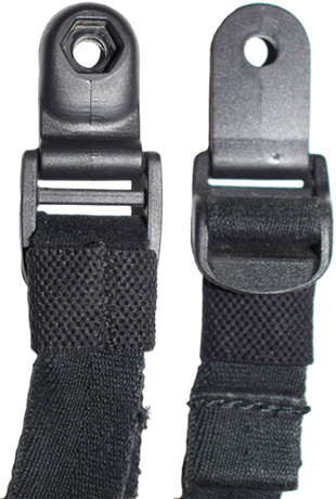 Boucle de maintien, envers/revers. Boucle de maintien, envers/revers.