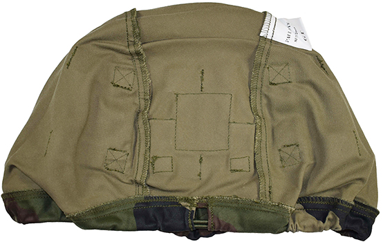 Vue à plat, envers/revers.