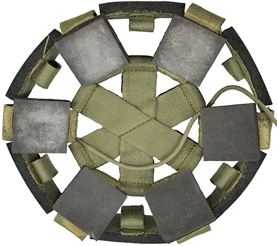 Fond de coiffe mis en place.