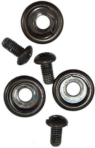 Vis et coupelle pression femelle.