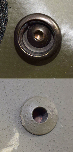 Détails vis et écrou.