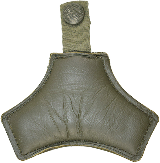 Trapèze nuquale, envers/revers.