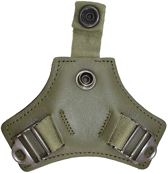 Trapèze nuquale, envers/revers.