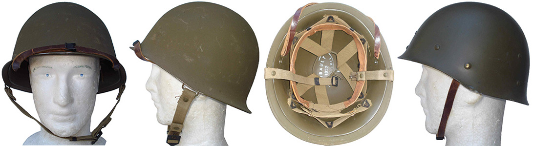 Casque TTA 51 1er type - 1951-52. Casque TTA 51 1er type - 1951-52.