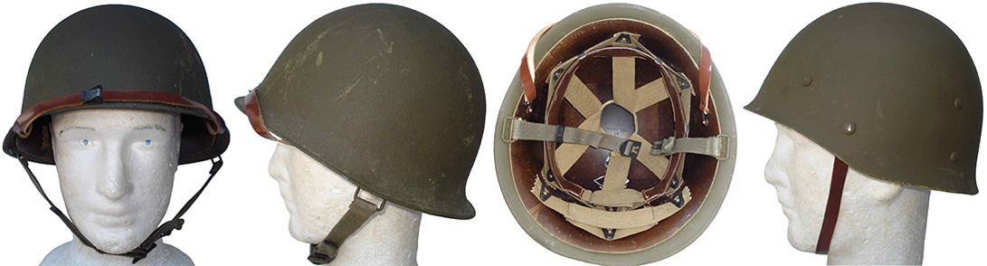 Casque TTA 51 2ème type - 1952-58. Casque TTA 51 2ème type - 1952-58.