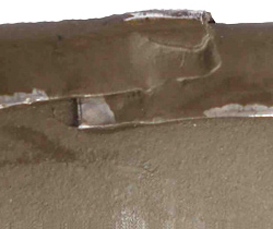 Soudure électrique de la jonction.