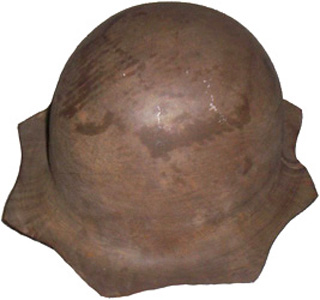 Ebauche en cours de formage.