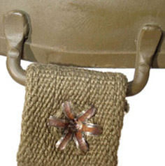 Rivetage au pontet, intérieur.