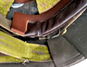 Rembourrage intérieur et protection des contre-plaques.