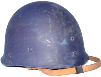 Peinture synthétique bleue