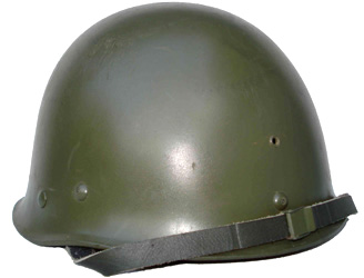 Peinture lisse vert armée.