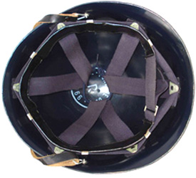 Sous-casque bleu marine, après 1961.