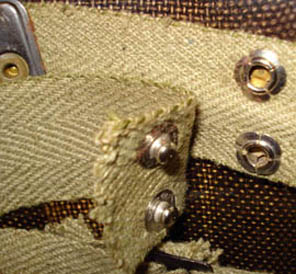 Détails des boutons-pression.