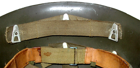 Protecteur de nuque cousu.