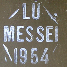 LU Messei (avec bavures dues au tampon).