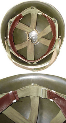 Sous-casque de type3vert armée.