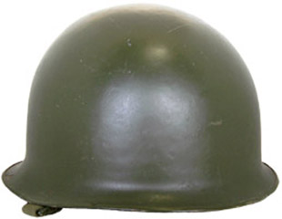 Bombe type 2 repeinte vert armée.