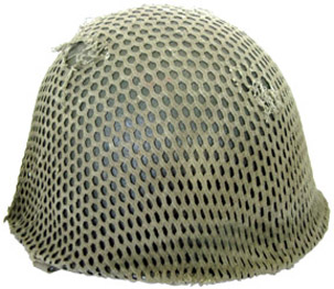 Filet de véhicule, trace de chambre à air visible.