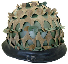 Salade, avec morceau de chambre à air.